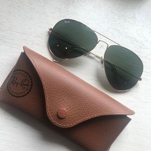 Ray ban aviators large frame unisex